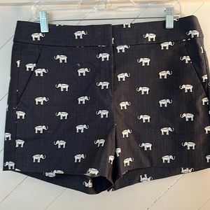 Loft Riviera elephant shorts, SZ 8, NWOT!